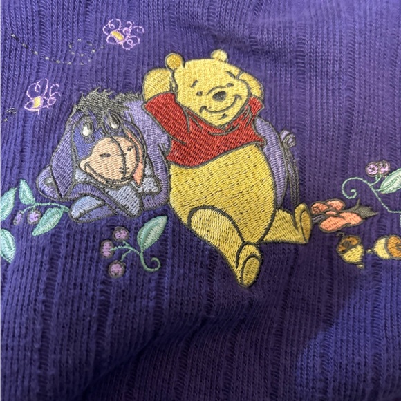 Vintage Disney Store size Large Winnie the Pooh embroidered long sleeve - Picture 3 of 4